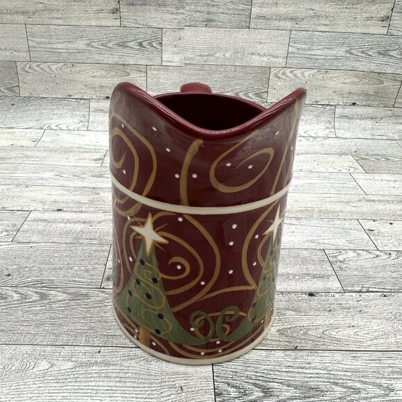 2005 Demdaco Winter Carols Christmas Tree Pitcher, 40 FL OZ - Picture 4 of 6